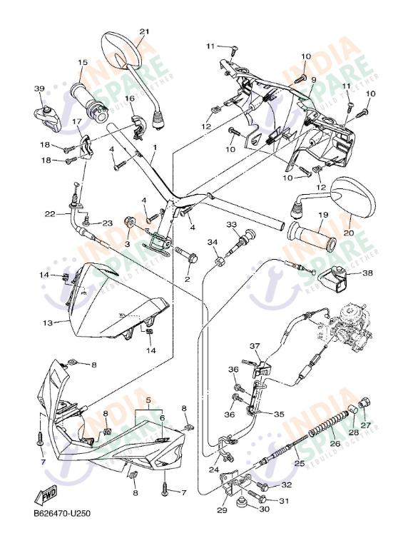 STEERING HANDLE & CABLE